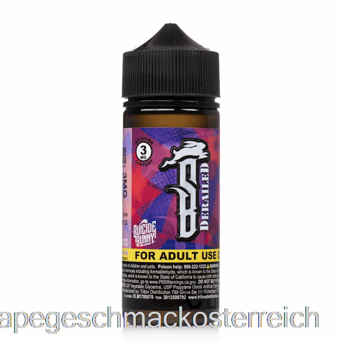 Entgleist - Selbstmordhase - 120 Ml 6 Mg Vape-Geschmack